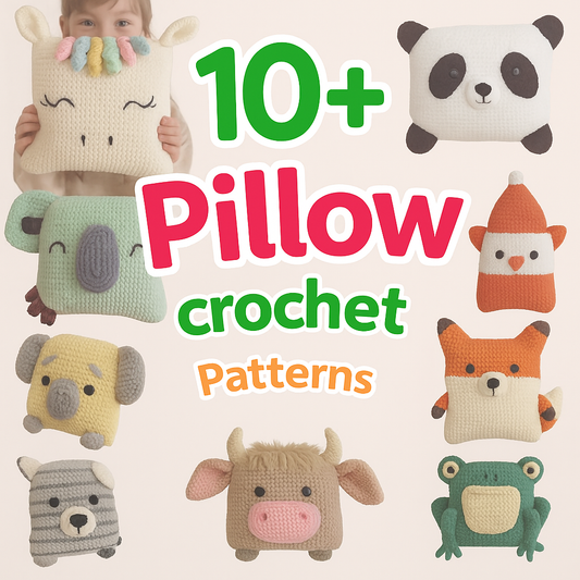 12 In 1 Pillow Crochet Pattern