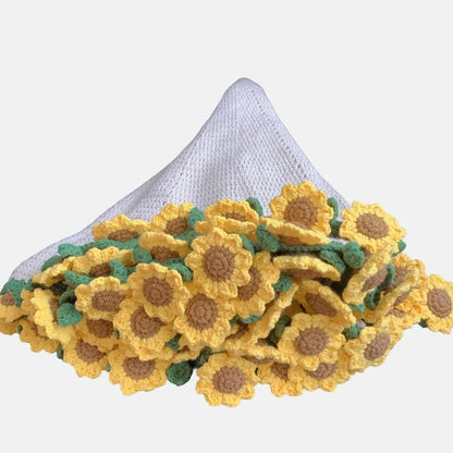 6 in 1 Crochet Flower Blanket PDF