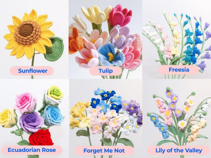 800 Flower Crochet Pattern Bundle